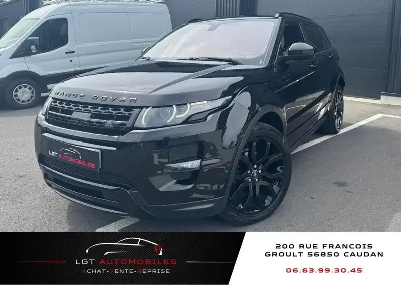 Noir Utilisé 2015 Land Rover Range Rover evoque SUV | 18 490 € (Prix cher) - Image 1/4
