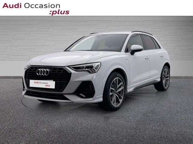 Blanc glacier métallisé Utilisé 2021 Audi Q3 S-Line SUV | 35 978 € (Prix juste) - Image 1/4