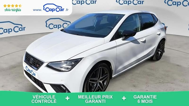 Blanc Utilisé 2020 Seat Ibiza FR Berline | 16 900 € (Prix assez cher) - Image 1/4