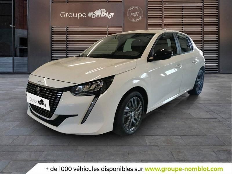 Blanc Utilisé 2022 Peugeot 208 S Citadine | 12 480 € (Prix juste) - Image 1/4