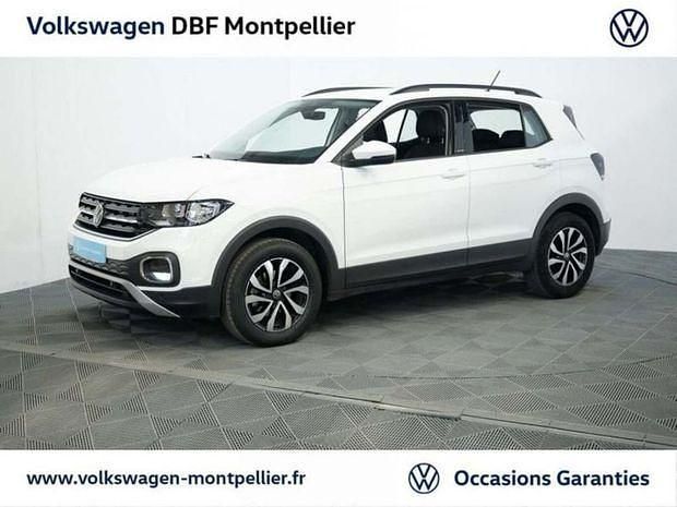 Blanc Utilisé 2022 VW T-Cross Active SUV | 17 880 € (Prix juste) - Image 1/4