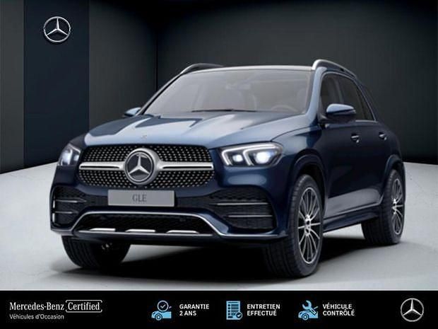 Bleu Utilisé 2021 Mercedes GLE400 AMG line | 69 900 € - Image 1/4