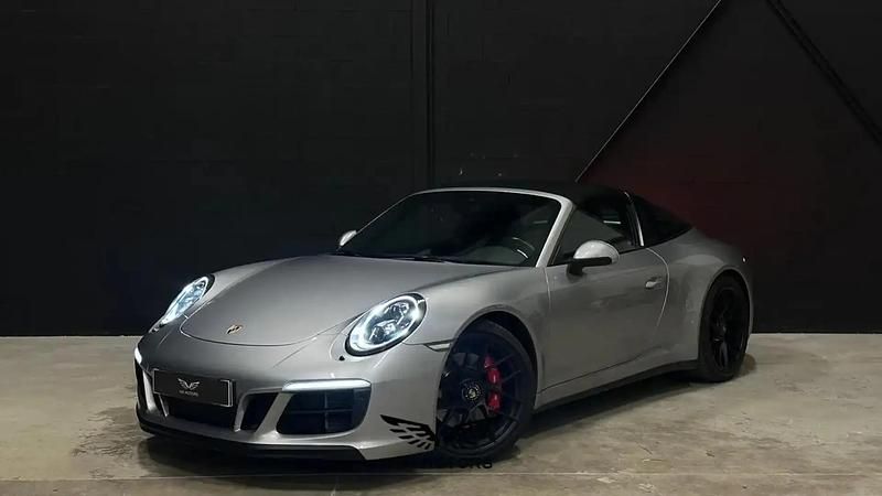 Gris Occasion 2017 Porsche 911 Targa 4 Cabriolet | 139 990 € - Image 1/4
