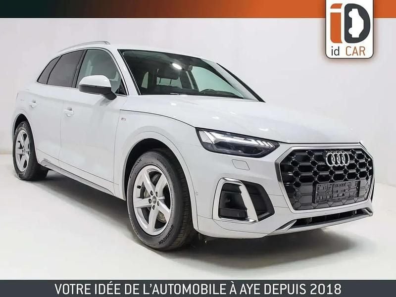 Blanc Occasion 2021 Audi Q5 S-Line SUV | 37 990 € (Bon prix) - Image 1/4