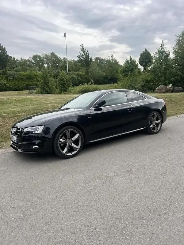 Noir Utilisé 2015 Audi A5 S-Line Coupé | 15 800 € (Bon prix) - Image 1/4
