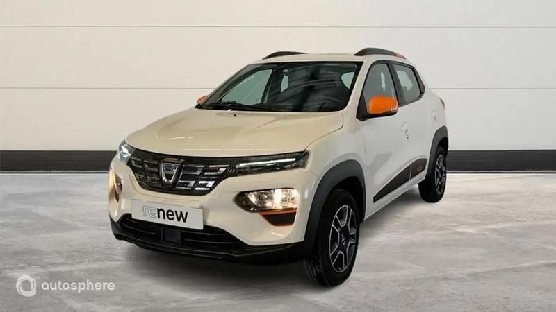 Blanc Occasion 2022 Dacia Spring Comfort Plus Citadine | 9 499 € (Prix juste) - Image 1/4