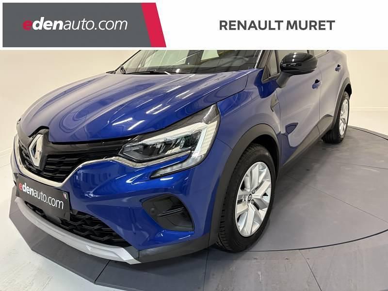 Bleu Utilisé 2022 Renault Captur Business SUV | 16 350 € (Prix juste) - Image 1/4
