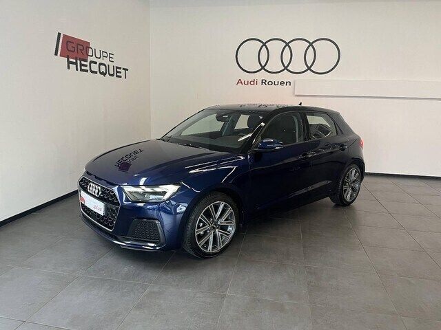 Bleu navarre métallisé Utilisé 2024 Audi A1 Sportback Advanced Plus Citadine | 26 990 € (Prix juste) - Image 1/4