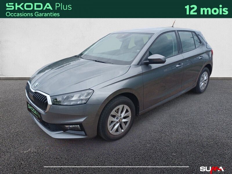 Gris Utilisé 2022 Skoda Fabia Berline | 14 990 € (Prix juste) - Image 1/4
