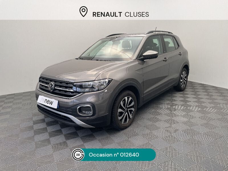 Gris Utilisé 2021 VW T-Cross LOUNGE SUV | 18 990 € (Prix juste) - Image 1/4