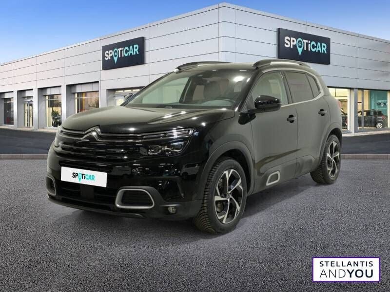 Noir Utilisé 2020 Citroën C5 Aircross PureTech SUV | 17 490 € (Prix juste) - Image 1/4