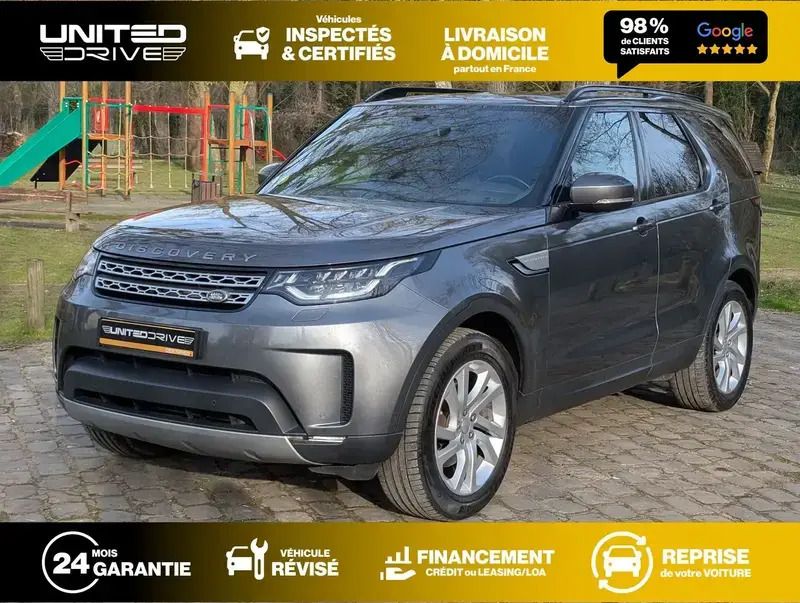Gris Utilisé 2018 Land Rover Discovery 5 HSE SUV | 24 990 € (Super prix) - Image 1/4