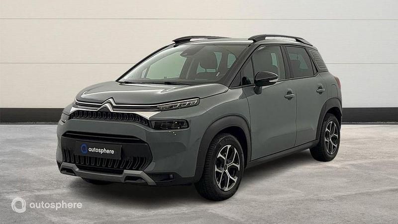 Gris Utilisé 2021 Citroën C3 Aircross PureTech SUV | 13 299 € (Prix juste) - Image 1/4