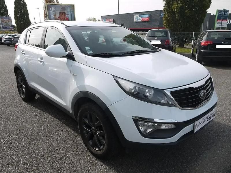 Blanc Utilisé 2014 Kia Sportage Active SUV | 13 990 € (Prix assez cher) - Image 1/4