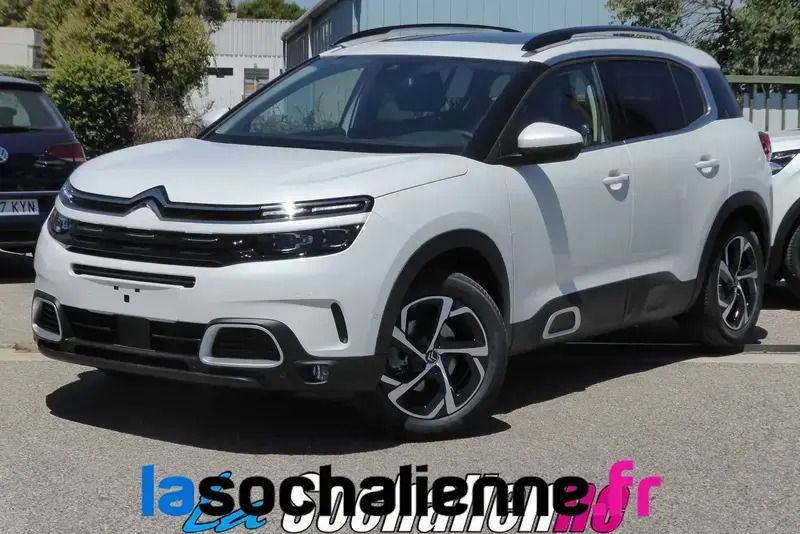 Blanc Utilisé 2021 Citroën C5 Aircross Feel SUV | 17 480 € (Prix juste) - Image 1/2