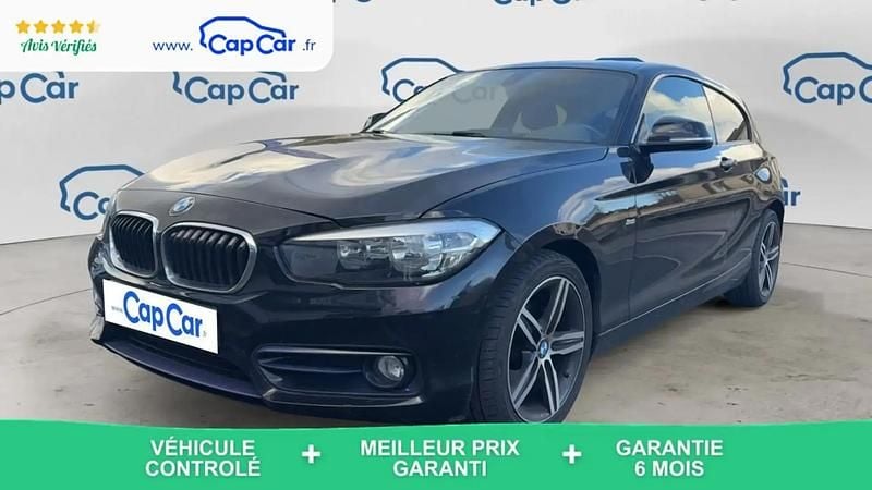 Noir Occasion 2015 BMW 114 Sport Line Citadine | 11 190 € (Prix juste) - Image 1/4
