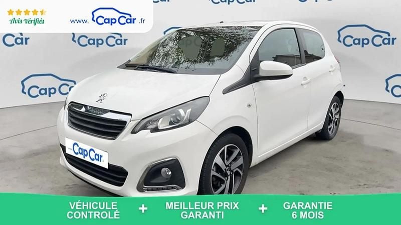 Blanc Utilisé 2018 Peugeot 108 Style Citadine | 9 390 € (Bon prix) - Image 1/4