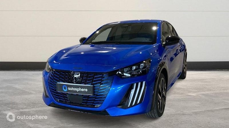 Bleu Occasion 2025 Peugeot 208 GT Citadine | 35 790 € - Image 1/4