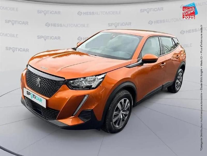 Orange Utilisé 2021 Peugeot 2008 Active SUV | 12 499 € (Super prix) - Image 1/4