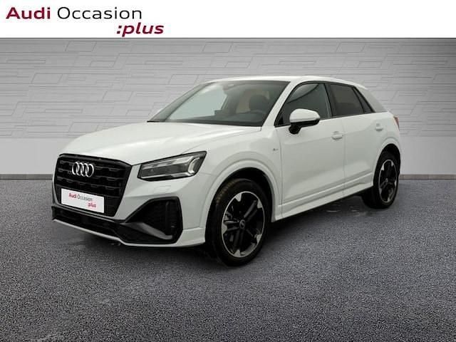 Blanc glacier métallisé Occasion 2025 Audi Q2 S-Line SUV | 36 900 € - Image 1/4