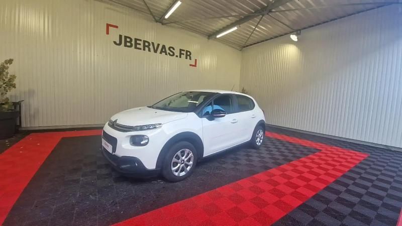 Blanc Utilisé 2020 Citroën C3 Feel Citadine | 8 990 € (Prix juste) - Image 1/4