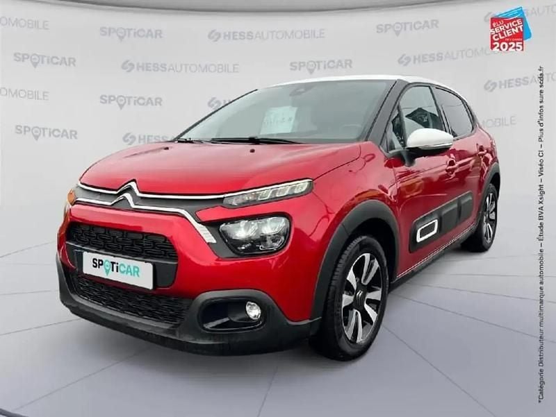 Rouge Occasion 2024 Citroën C3 PureTech Berline | 12 799 € (Prix juste) - Image 1/4