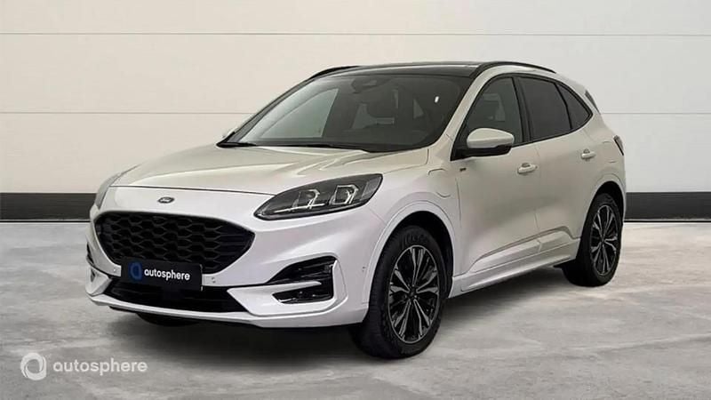 Blanc Utilisé 2021 Ford Kuga ST-Line X SUV | 23 999 € (Bon prix) - Image 1/4