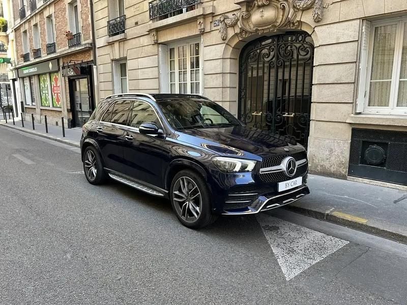 Bleu Utilisé 2022 Mercedes GLE350e AMG line SUV | 67 990 € (Bon prix) - Image 1/4