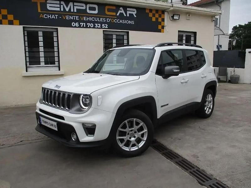 Blanc Utilisé 2021 Jeep Renegade Limited SUV | 16 490 € (Bon prix) - Image 1/4