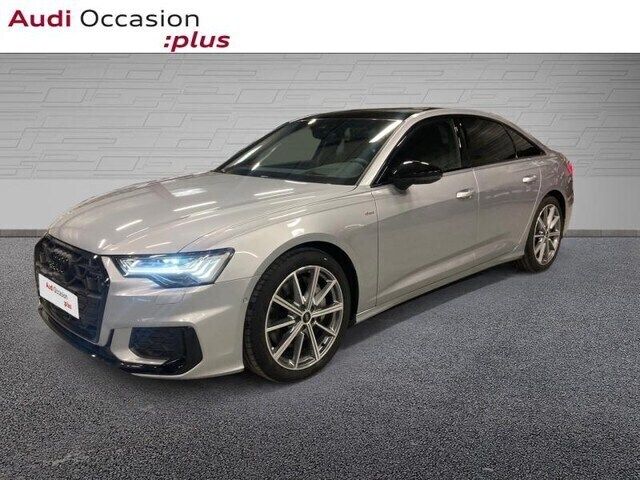 Argent fleuret métallisé Utilisé 2024 Audi A6 S-Line Berline | 65 890 € - Image 1/4
