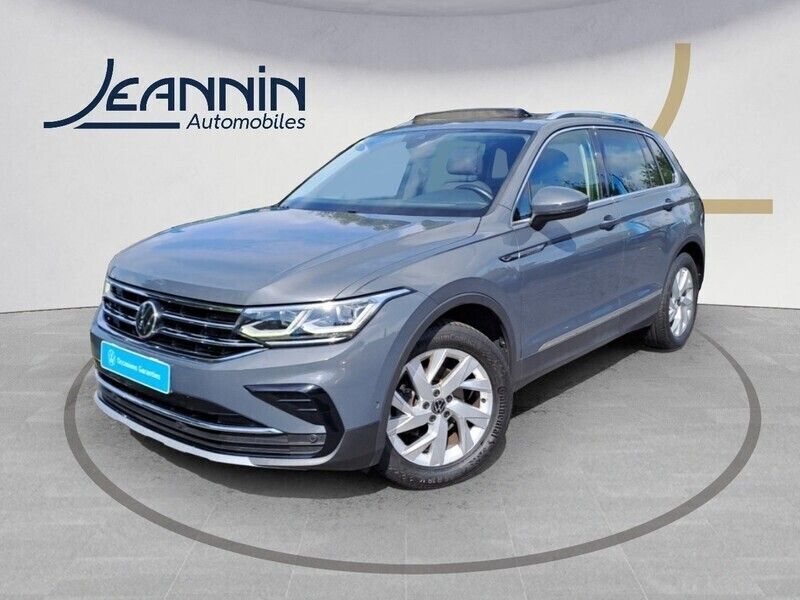 Gris Utilisé 2021 VW Tiguan SUV | 29 990 € (Prix juste) - Image 1/3