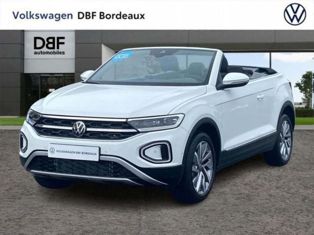 Blanc Nouvelle 2025 VW T-Roc Style SUV | 37 900 € (Prix juste) - Image 1/4