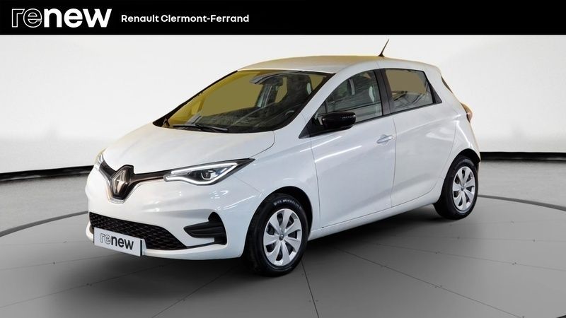 Blanc Utilisé 2021 Renault Zoe Business Citadine | 17 490 € (Prix cher) - Image 1/4