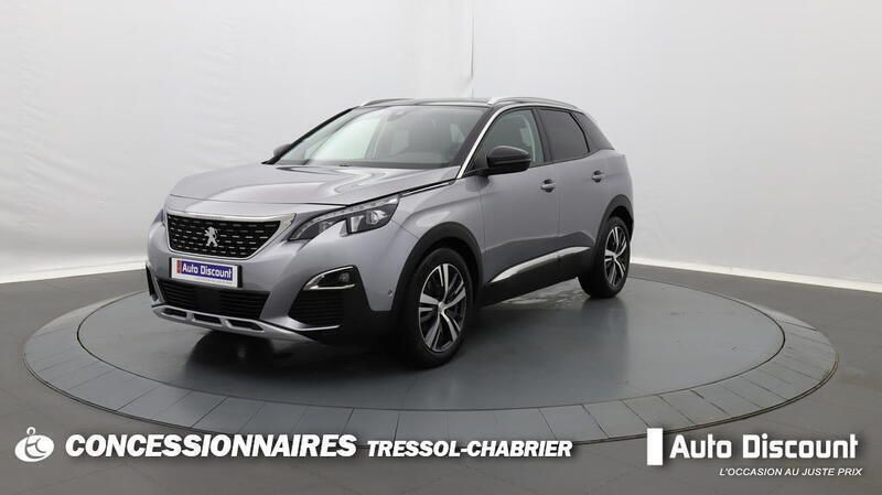 Gris Utilisé 2019 Peugeot 3008 Allure | 16 590 € - Image 1/3