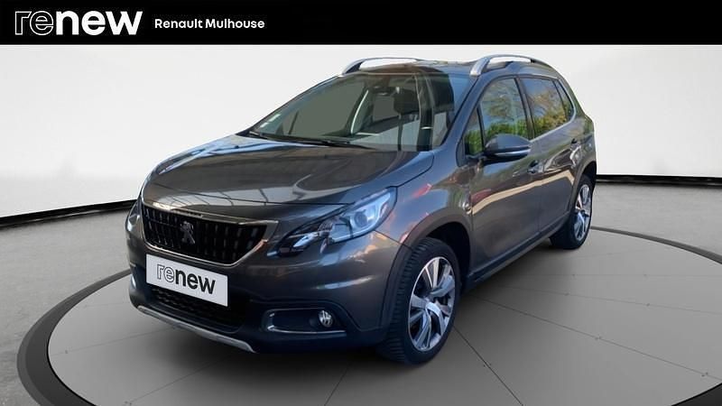 Gris Utilisé 2019 Peugeot 2008 Allure SUV | 8 999 € (Prix juste) - Image 1/4