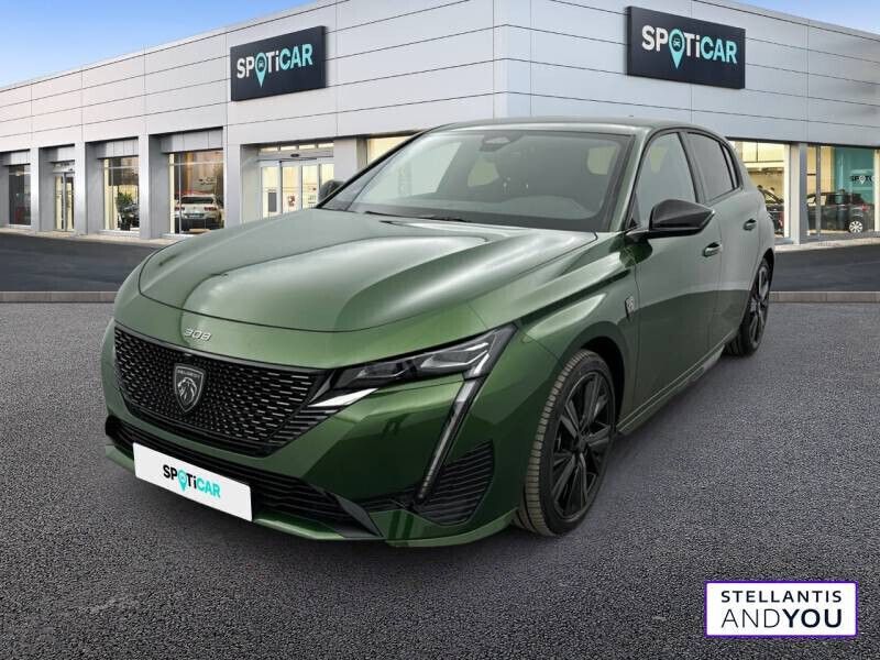 Vert Utilisé 2022 Peugeot 308 GT Berline | 24 290 € (Prix cher) - Image 1/4