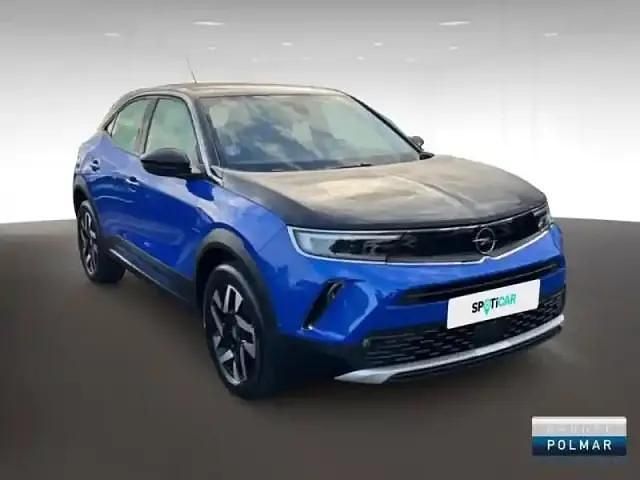 Occasion Opel Mokka Elegance 2021 Bleu volt/toit noir perla nera métal SUV