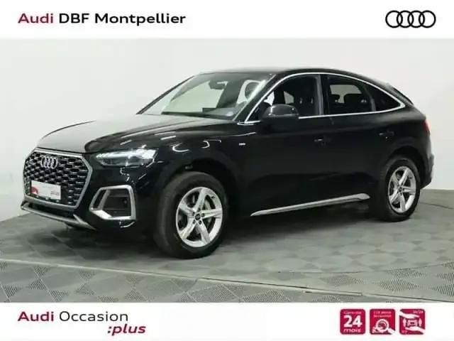 Noir Occasion 2023 Audi Q5 S-Line SUV | 49 880 € (Prix cher) - Image 1/4