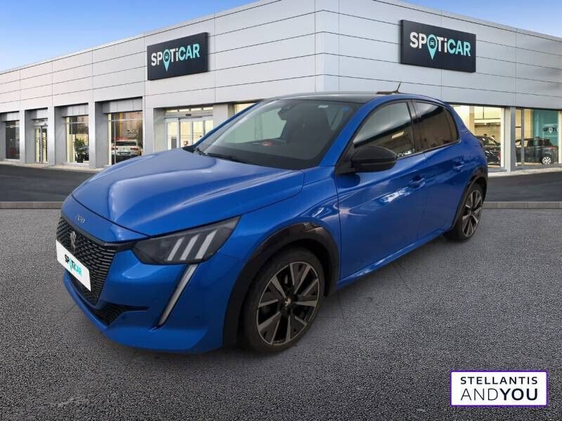 Bleu Utilisé 2019 Peugeot 208 GT-line Citadine | 15 790 € (Prix assez cher) - Image 1/4