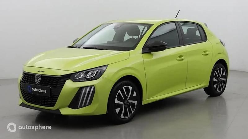 Jaune Utilisé 2024 Peugeot 208 Active Citadine | 16 290 € (Prix juste) - Image 1/4