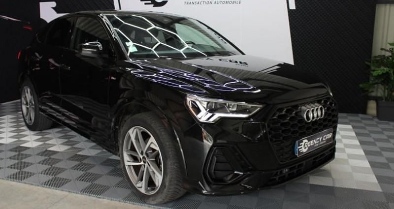Noir Utilisé 2020 Audi Q3 Sportback S-Line SUV | 35 980 € (Prix juste) - Image 1/4