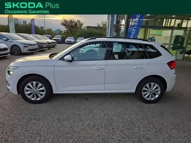 Occasion Skoda Kamiq Ambition 110 ch (80 kW) 2022 Blanc métallisé SUV