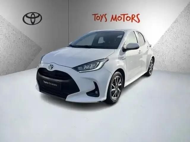 Occasion Toyota Yaris Hybrid Design 2021 Blanc Citadine
