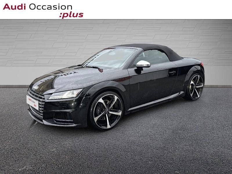 Noir panthère / capote noire Occasion 2015 Audi TTS Sport Cabriolet | 33 900 € - Image 1/4