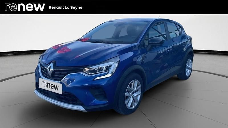 Bleu Utilisé 2022 Renault Captur Business SUV | 13 990 € (Super prix) - Image 1/4