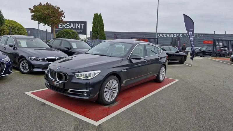 Noir Utilisé 2015 BMW 530 Luxury Line Berline | 23 990 € (Prix juste) - Image 1/4