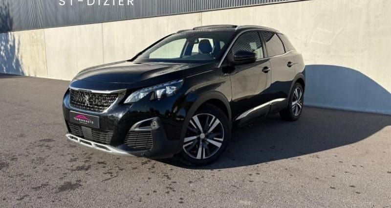 Noir Utilisé 2017 Peugeot 3008 GT-line | 13 990 € (Bon prix) - Image 1/4