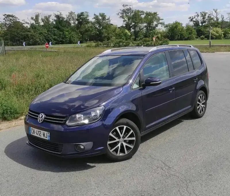 Bleu Utilisé 2013 VW Touran Life Monospace | 8 190 € (Prix juste) - Image 1/4