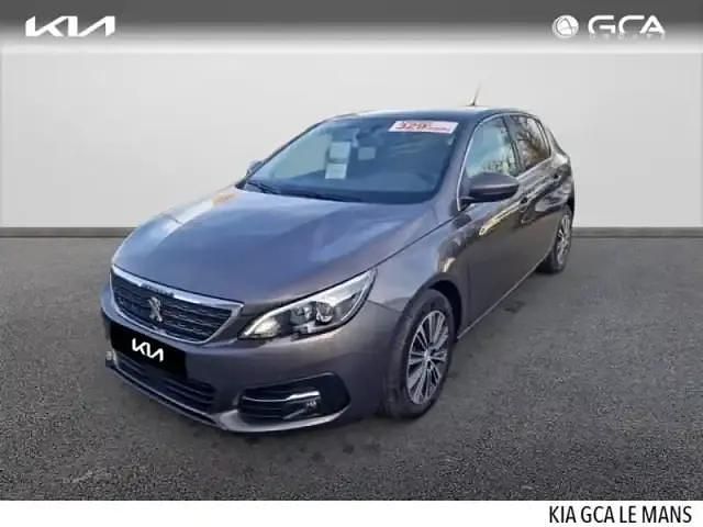 Gris Utilisé 2021 Peugeot 308 S Berline | 18 490 € (Prix juste) - Image 1/4