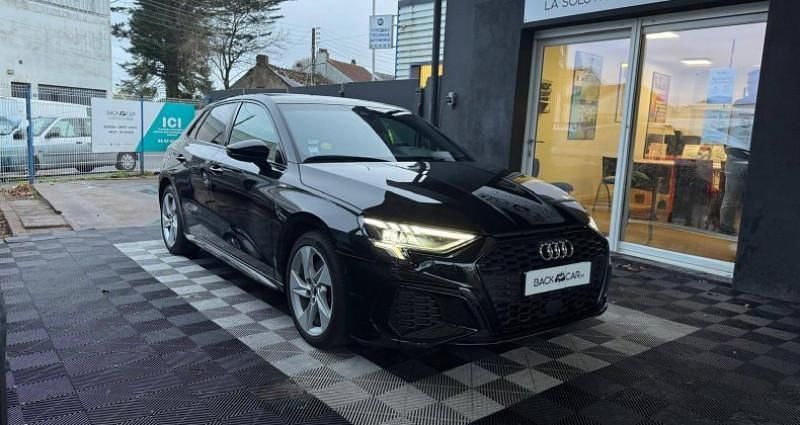 Noir Occasion 2020 Audi A3 S-Line Berline | 27 990 € (Bon prix) - Image 1/4